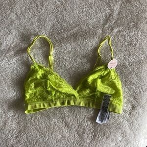 Neon Yellow Bralette
